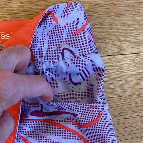 adidas ClimaCool Skort Purple Orange Floral / Lightweight / Pockets / Size 12 - Picture 7 of 16